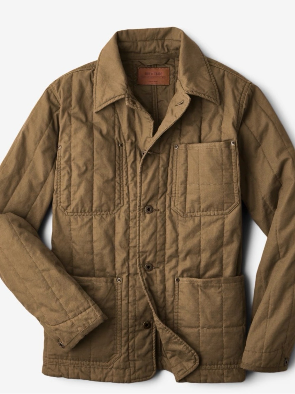 Line of Trade- Timber Quilted Chore Coat XL